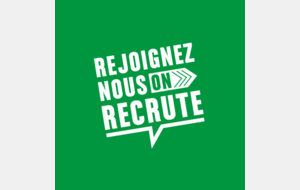 On recherche notre futur entraineur pour la rentrée 2025 !