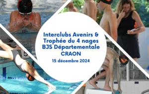 Interclubs Avenirs – Trophée du 4 nageurs Benjamins-Juniors-Seniors