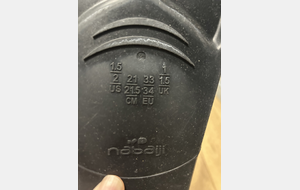 Palmes Nabaiji taille 33/34