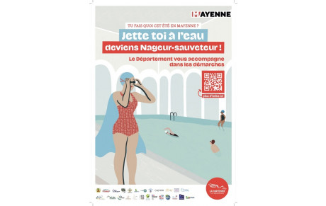 Deviens Sauveteur avec le Département de la Mayenne