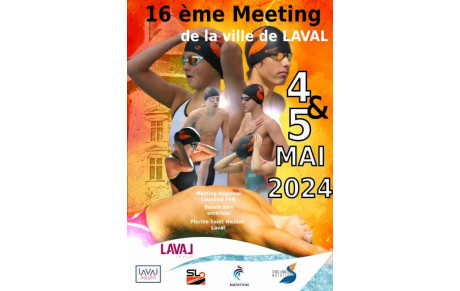 Infos Meeting de Laval 4 et 5 mai 